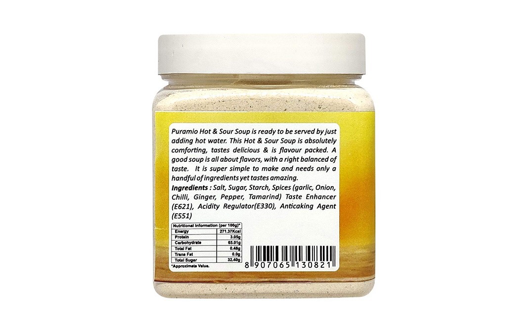 Puramio Hot & Sour Soup    Plastic Jar  250 grams